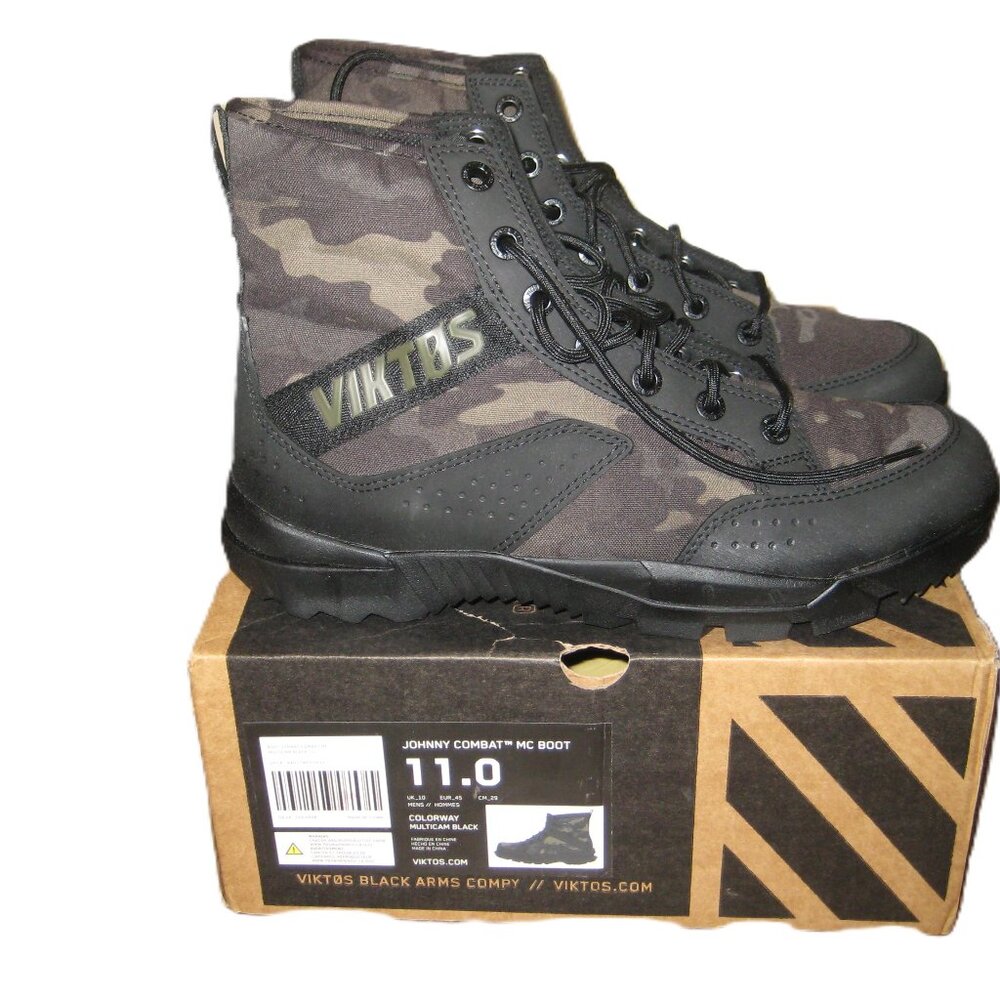 Viktos Johnny Combat Multicam Black Boot Size 11 Brand New in Box